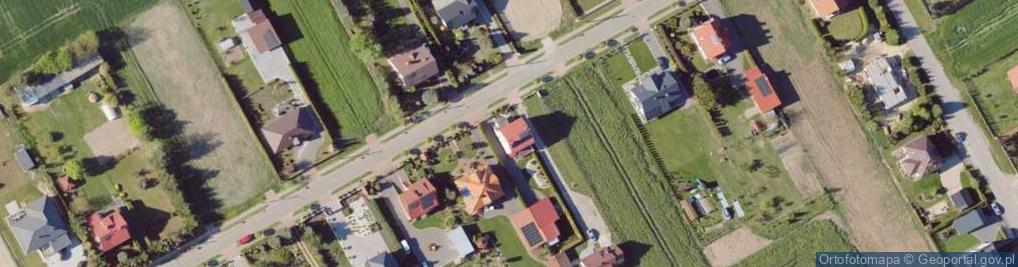 Zdjęcie satelitarne Rolna ul.