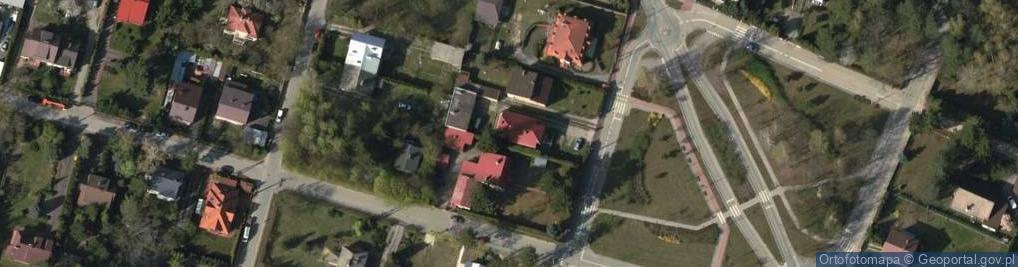 Zdjęcie satelitarne Różana ul.