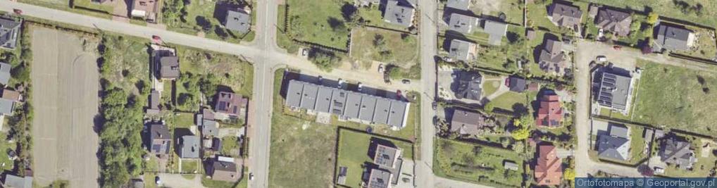 Zdjęcie satelitarne Różana ul.