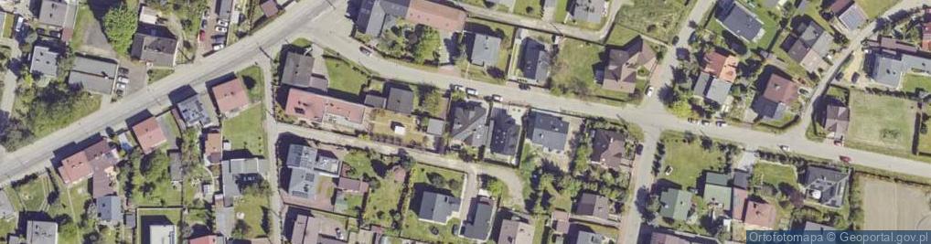 Zdjęcie satelitarne Różana ul.