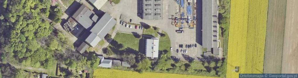 Zdjęcie satelitarne Rozalki ul.