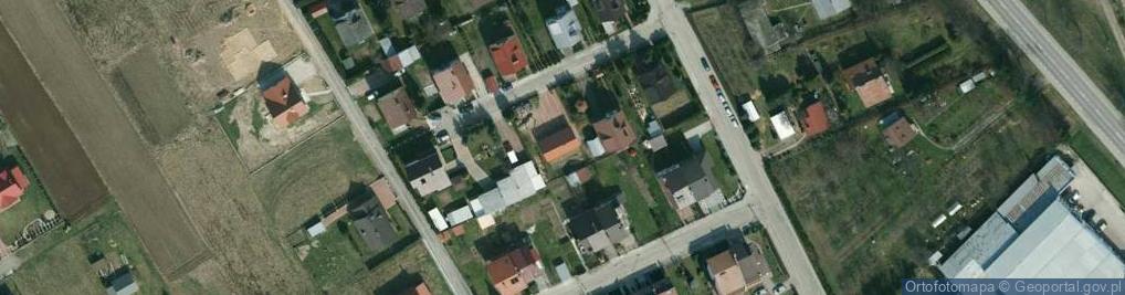 Zdjęcie satelitarne Różana ul.