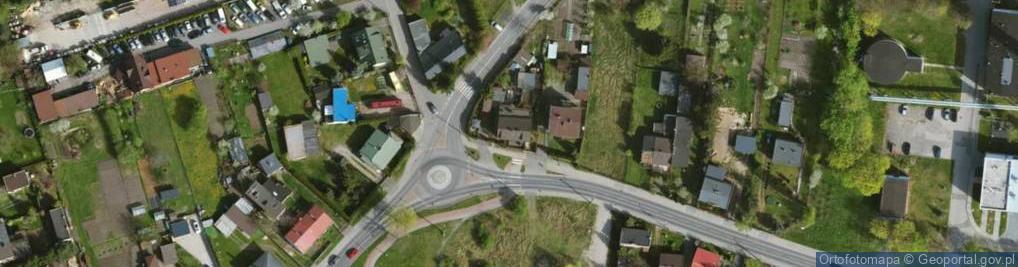 Zdjęcie satelitarne Rolnicza ul.