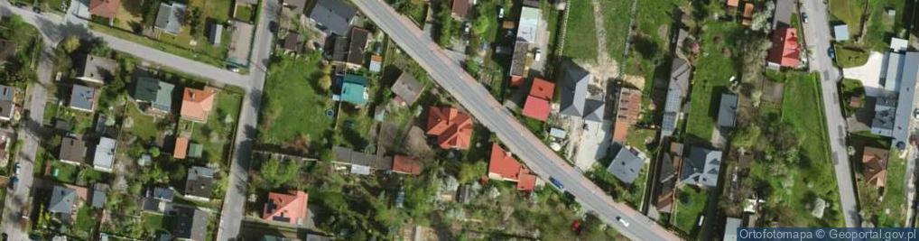 Zdjęcie satelitarne Rolnicza ul.