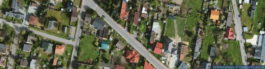 Zdjęcie satelitarne Rolnicza ul.