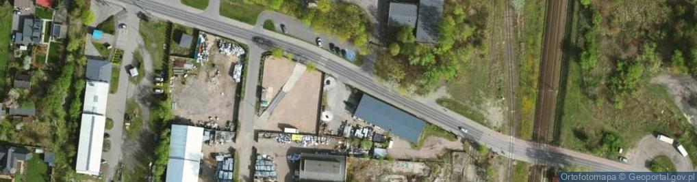 Zdjęcie satelitarne Rolnicza ul.