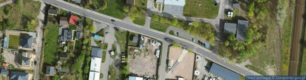 Zdjęcie satelitarne Rolnicza ul.