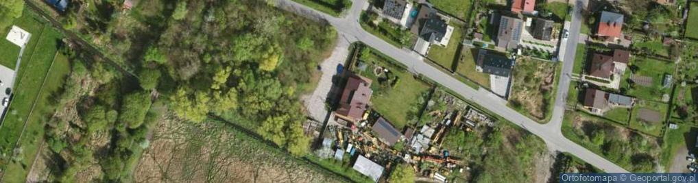 Zdjęcie satelitarne Różana ul.