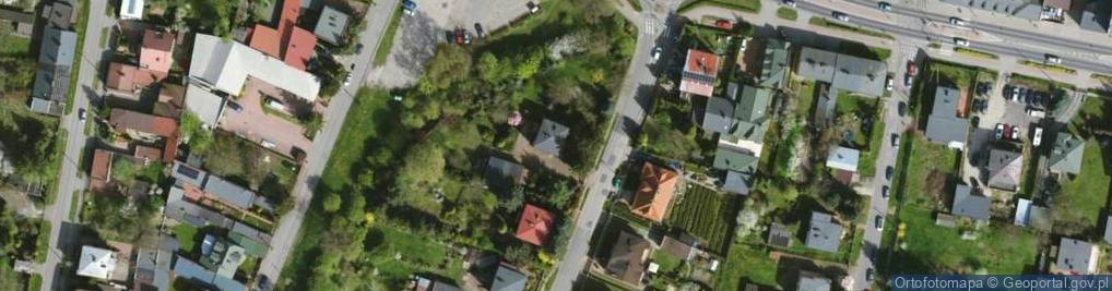 Zdjęcie satelitarne Różana ul.