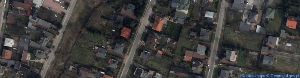 Zdjęcie satelitarne Różana ul.