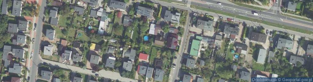 Zdjęcie satelitarne Różana ul.