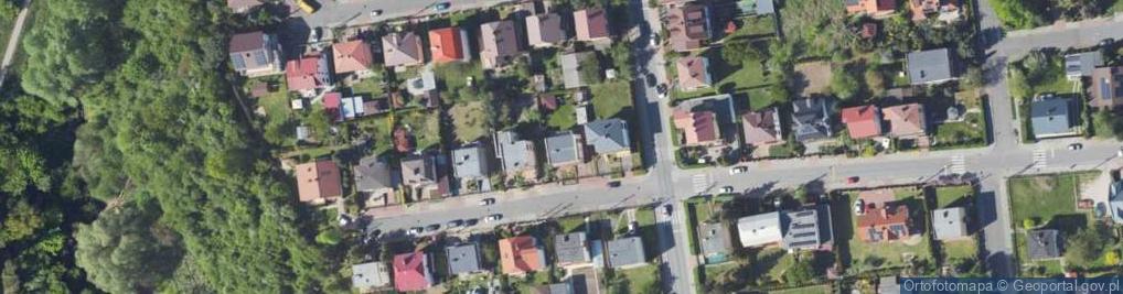 Zdjęcie satelitarne Różana ul.