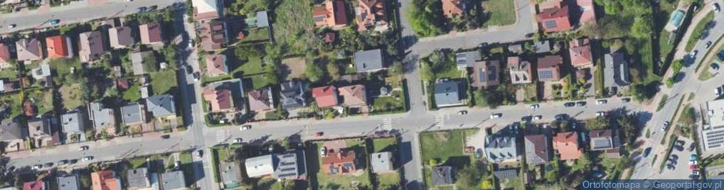 Zdjęcie satelitarne Różana ul.