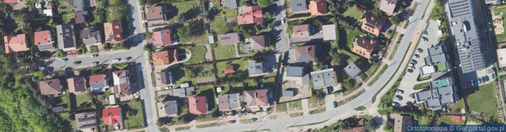 Zdjęcie satelitarne Różana ul.
