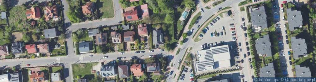 Zdjęcie satelitarne Różana ul.