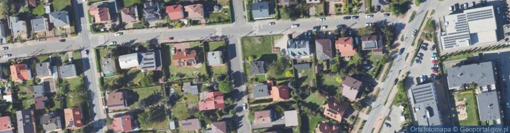 Zdjęcie satelitarne Różana ul.