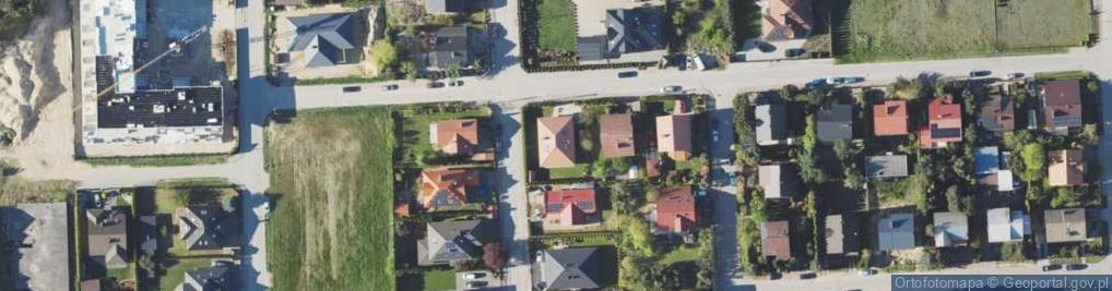 Zdjęcie satelitarne Różana ul.