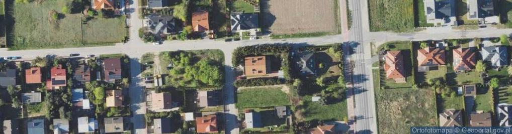 Zdjęcie satelitarne Różana ul.