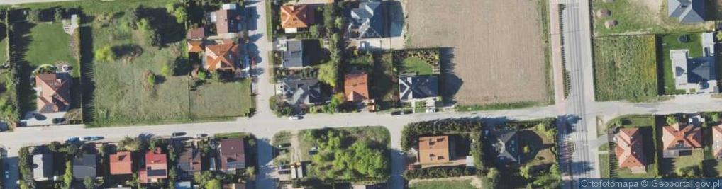 Zdjęcie satelitarne Różana ul.
