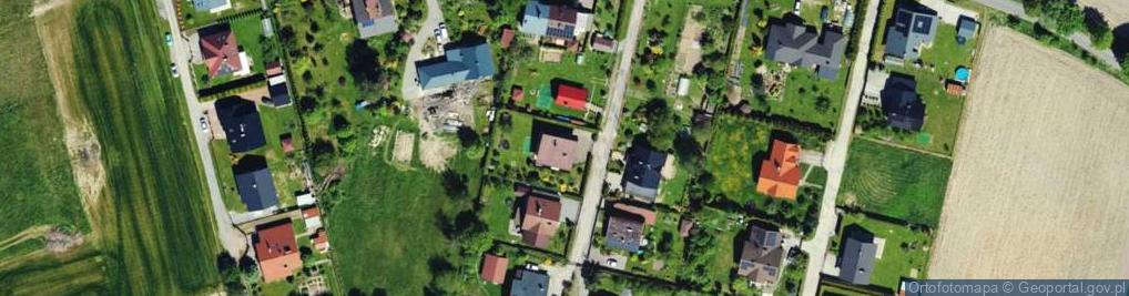 Zdjęcie satelitarne Różana ul.
