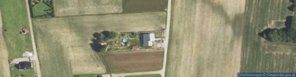 Zdjęcie satelitarne Roztoki ul.