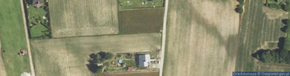 Zdjęcie satelitarne Roztoki ul.