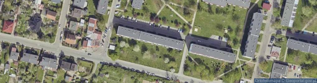 Zdjęcie satelitarne Rostka ul.