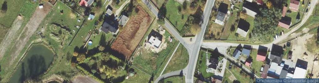 Zdjęcie satelitarne Równoległa ul.