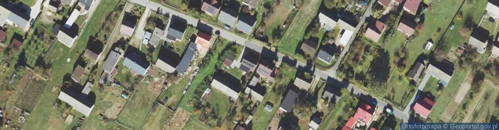Zdjęcie satelitarne Równoległa ul.