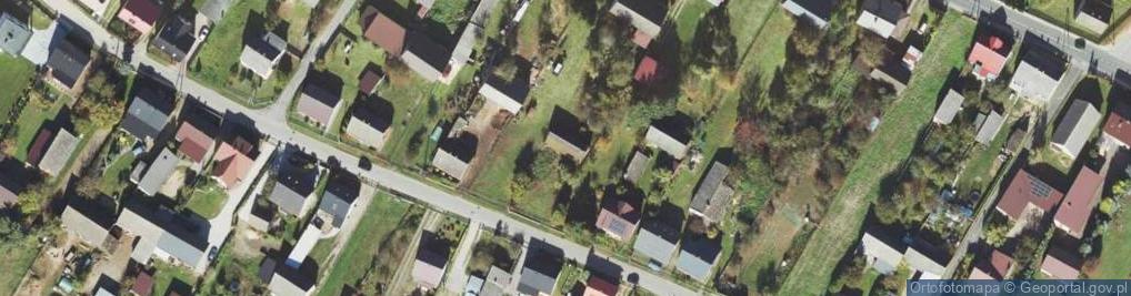 Zdjęcie satelitarne Równoległa ul.