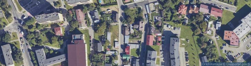 Zdjęcie satelitarne Rodziewiczówny Marii ul.
