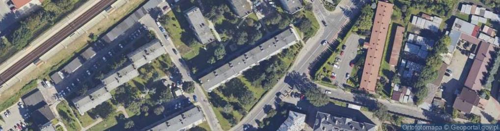 Zdjęcie satelitarne Rogozińskiego Stefana ul.
