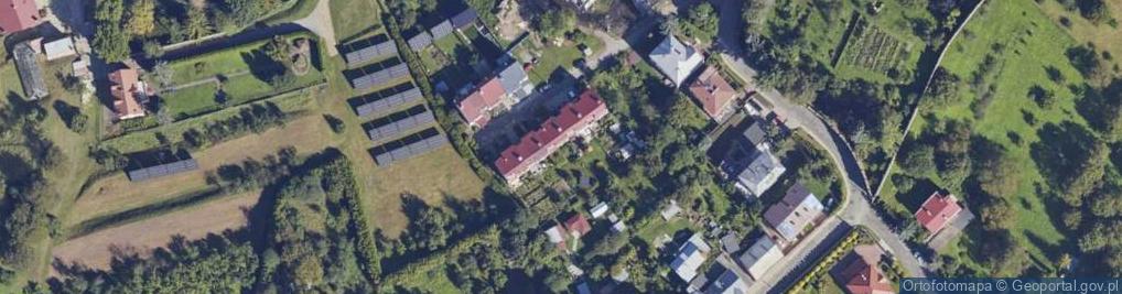 Zdjęcie satelitarne Różana ul.