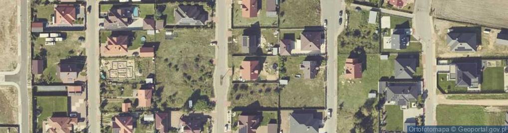 Zdjęcie satelitarne Różana ul.