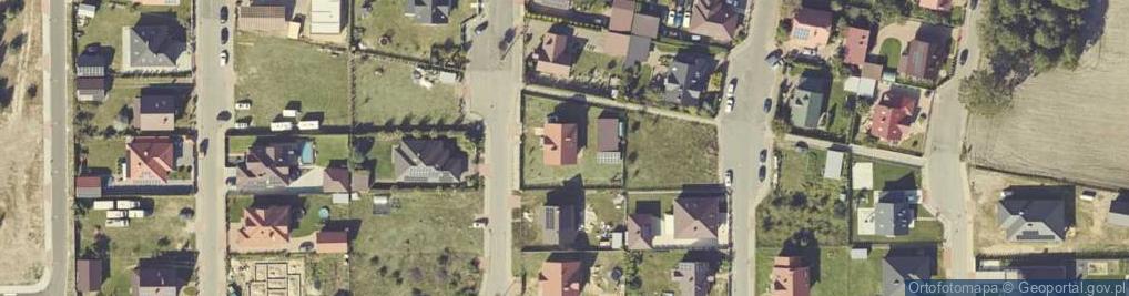Zdjęcie satelitarne Różana ul.