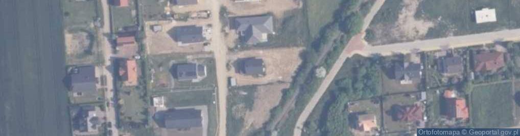 Zdjęcie satelitarne Rowerowa ul.