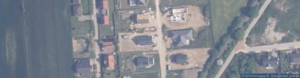 Zdjęcie satelitarne Rowerowa ul.