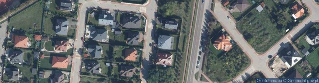 Zdjęcie satelitarne Romantyczna ul.