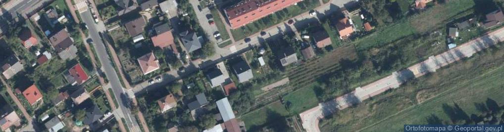 Zdjęcie satelitarne Romów ul.