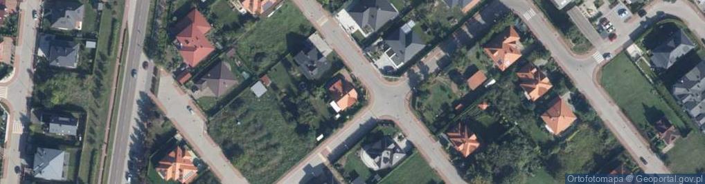 Zdjęcie satelitarne Różana ul.
