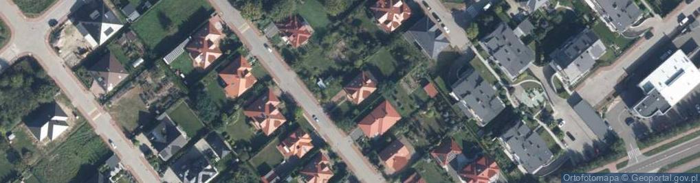 Zdjęcie satelitarne Różana ul.