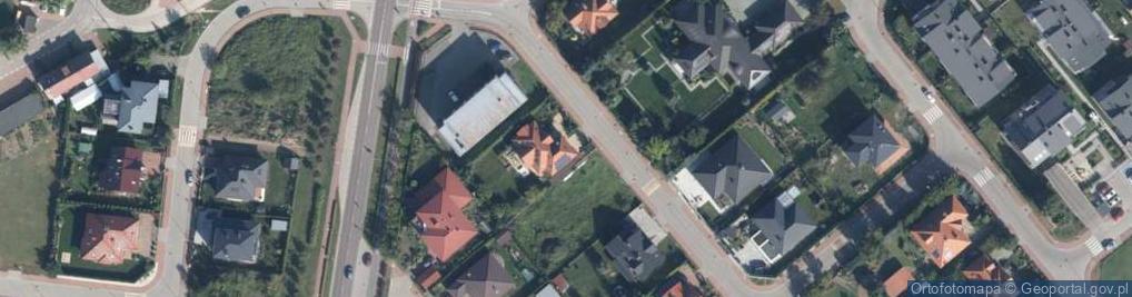 Zdjęcie satelitarne Różana ul.