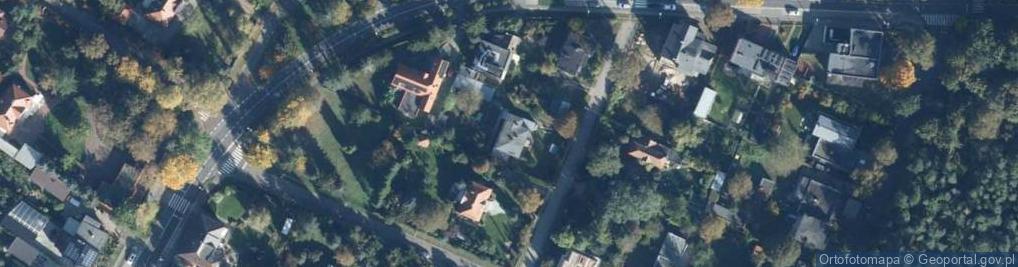 Zdjęcie satelitarne Różana ul.