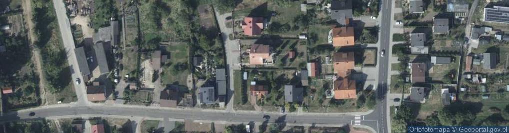 Zdjęcie satelitarne Rolna ul.