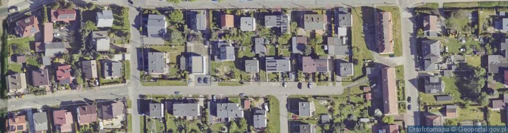 Zdjęcie satelitarne Różana ul.