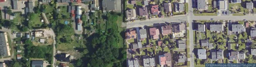Zdjęcie satelitarne Różana ul.