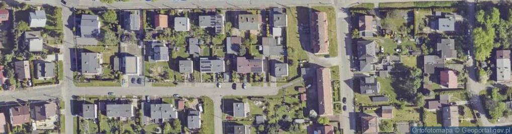 Zdjęcie satelitarne Różana ul.