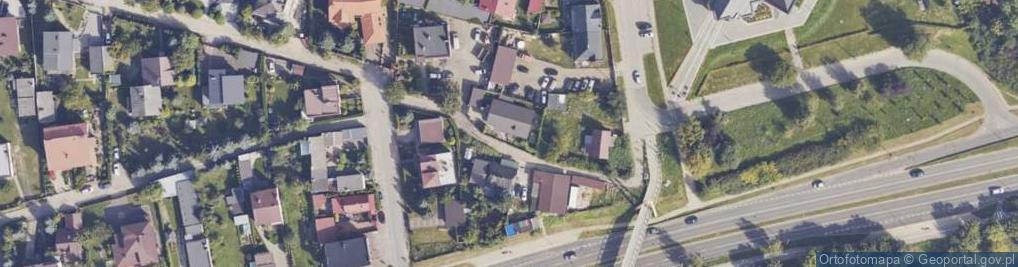 Zdjęcie satelitarne Różana ul.