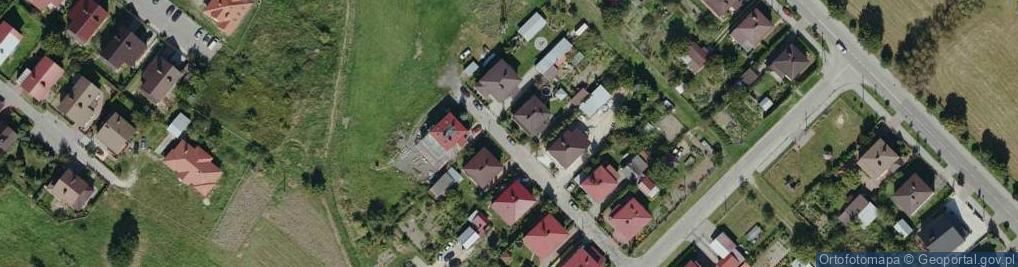 Zdjęcie satelitarne Różana ul.