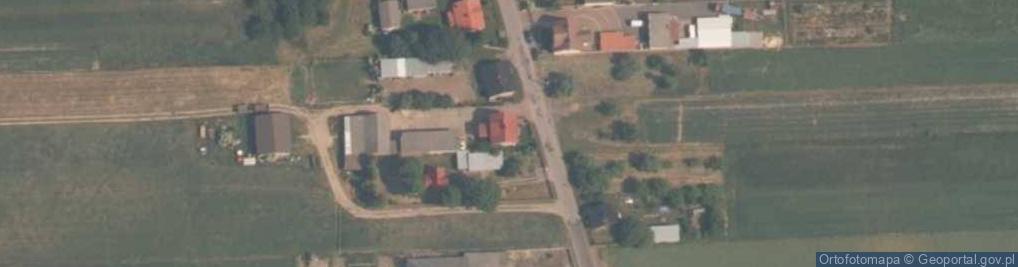 Zdjęcie satelitarne Rogów-Wieś ul.